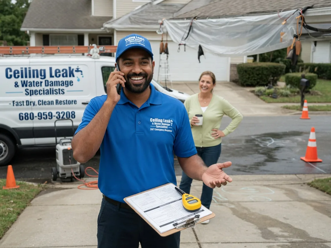 Ceiling Leak Cleanup West Memphis, AR FAQs